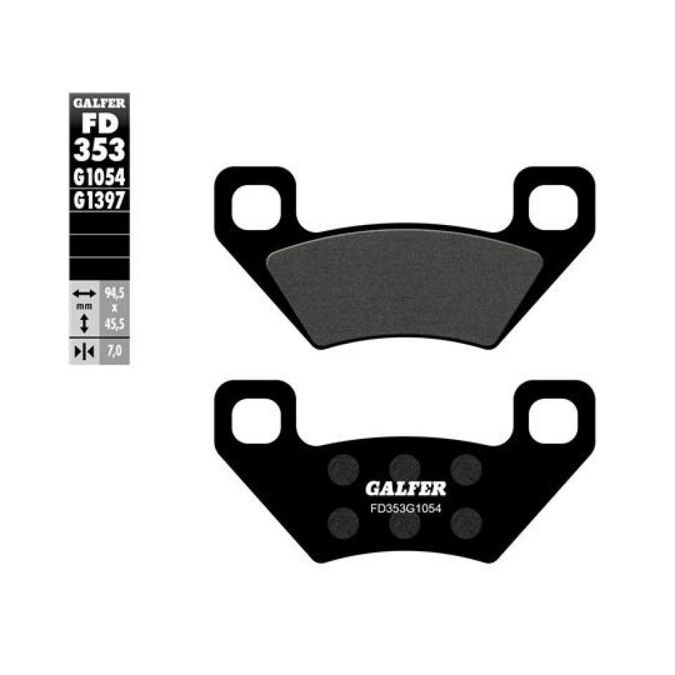 Plaquette de frein pour  