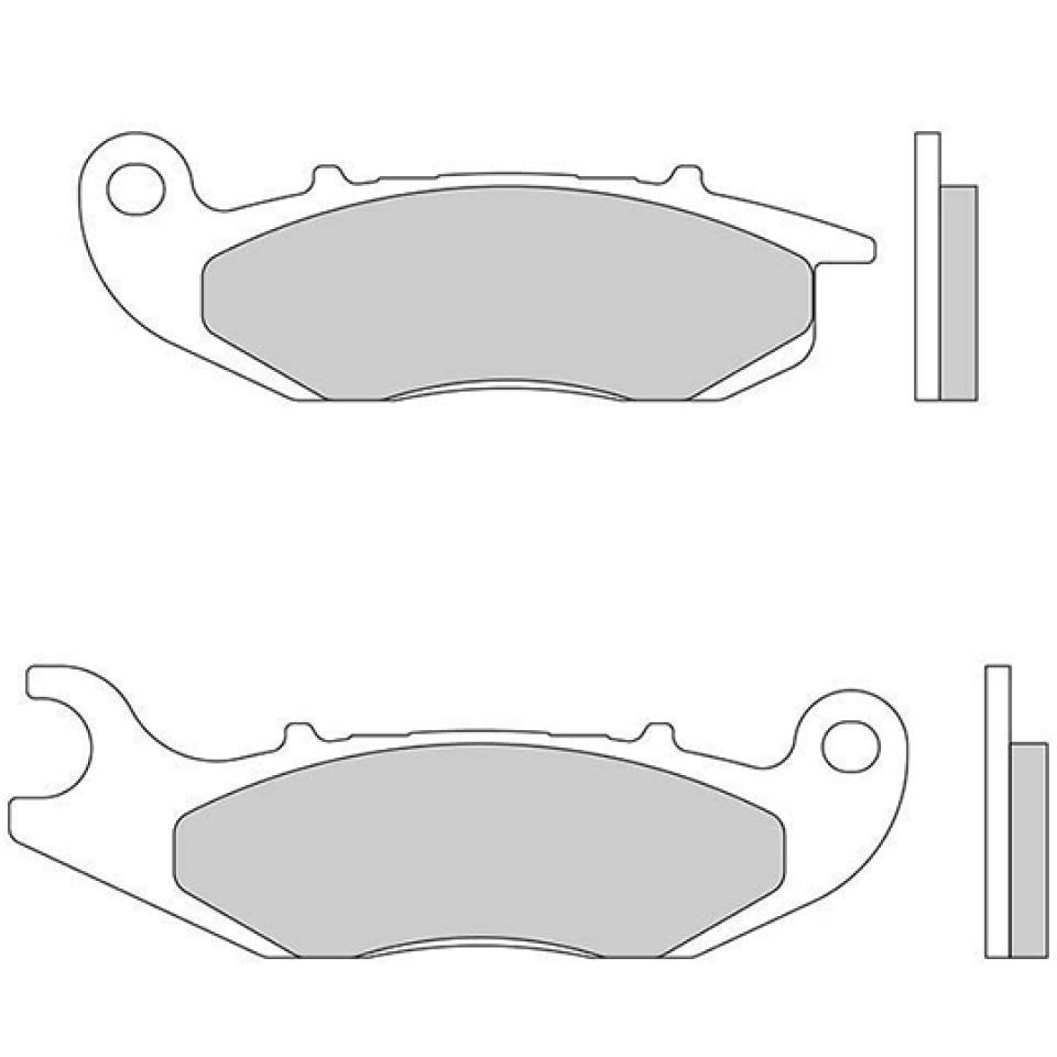 Plaquette de frein Galfer pour Moto HM 125 DERAPAGE 2T Après 2011 Neuf