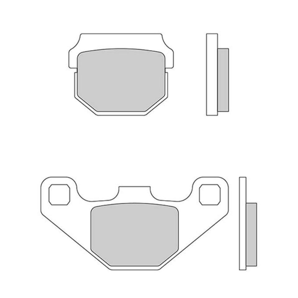 Plaquette de frein Galfer pour Scooter TGB 50 Akros 1995 à 1998 Neuf