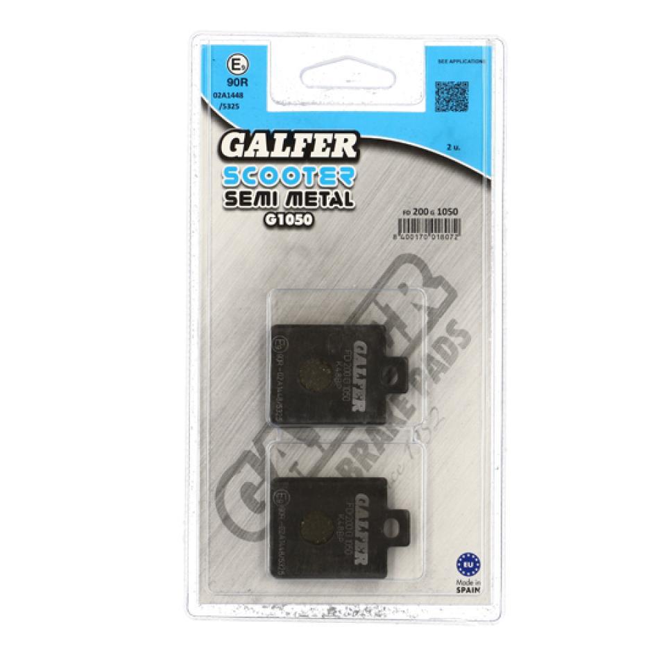 Plaquette de frein Galfer pour Scooter Gilera 500 Fuoco Ie Après 2007 Neuf