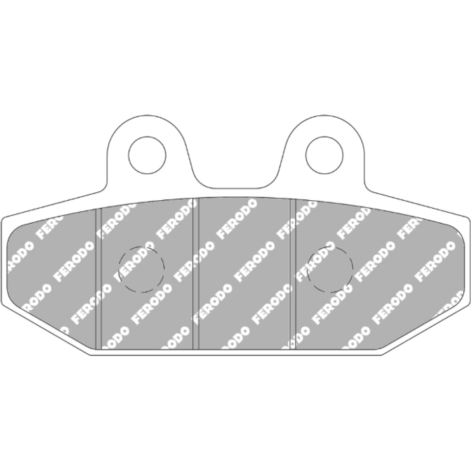 Plaquette de frein Ferodo pour Moto Harley Davidson 1900 FXDR 114CI 2019 à 2020 AR / FDB2306ST Neuf