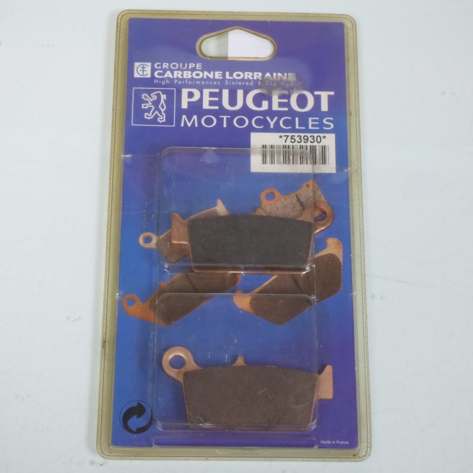 Plaquette de frein Carbone Lorraine pour Scooter Peugeot 80 SV Geo 1991 à 1995 AV Neuf