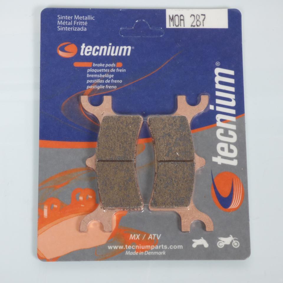 Plaquette de frein Tecnium pour Quad Polaris 500 Sportsman 4X4 Ho 2003 à 2015 MOA287 / arrière Neuf