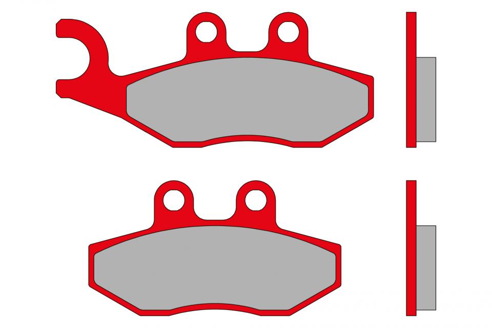 Plaquette de frein Malossi pour Scooter PGO 125 Tigra I 2012 AR Neuf