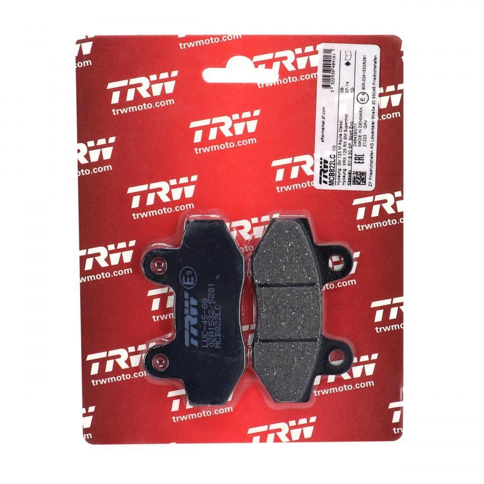 Plaquette de frein TRW Lucas pour Scooter Chinois 50 139QMB Neuf