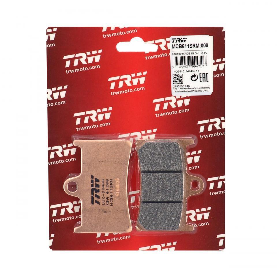 Plaquette de frein TRW pour Scooter Yamaha 530 T-MAX DX Après 2017 Neuf