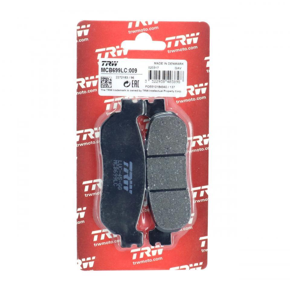 Plaquette de frein TRW pour Scooter MBK 250 Skyliner 2000 à 2003 Neuf