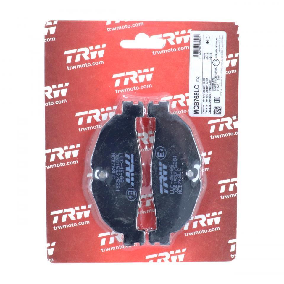 Plaquette de frein TRW pour Scooter Yamaha 530 T-Max 2012 Neuf