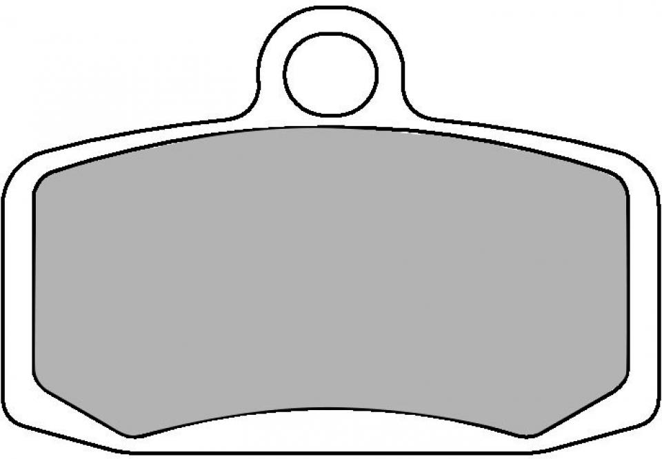 Plaquette de frein Perftec pour Moto KTM 85 Sx Grandes Roues 2012 à 2023 AV Neuf