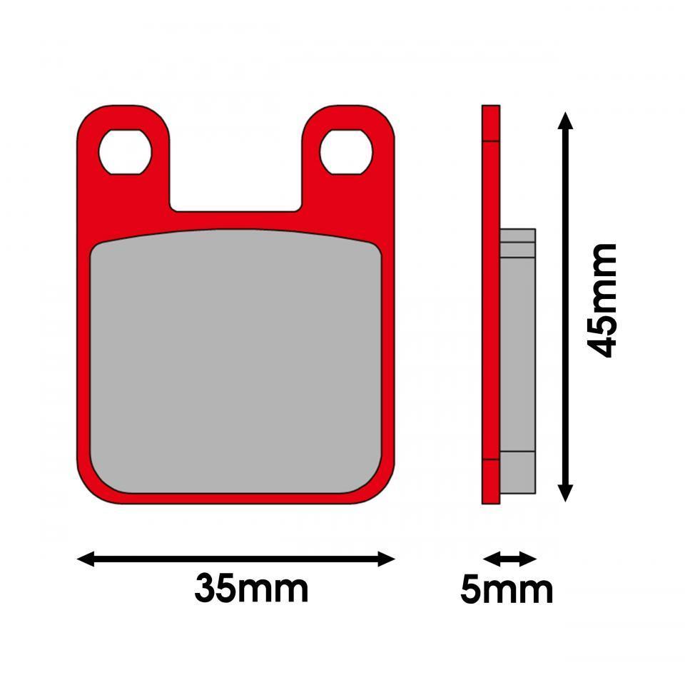 Plaquette de frein Malossi pour Scooter Peugeot 50 Jet force TDSI Neuf