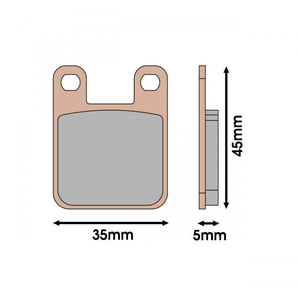 Plaquette de frein Malossi pour Moto Peugeot 50 XPS Neuf