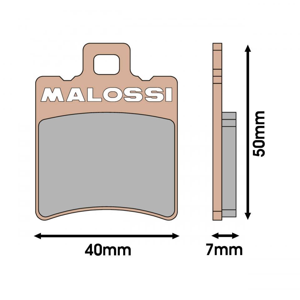 Plaquette de frein Malossi pour Scooter Gilera 50 Runner 1997 à 2005 Neuf