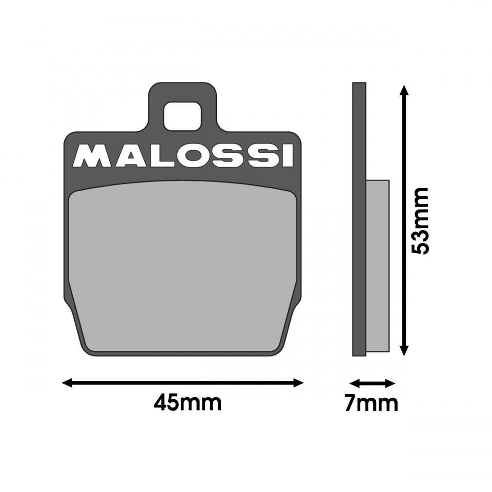 Plaquette de frein Malossi pour Scooter Malaguti 50 F12R 2010 Neuf