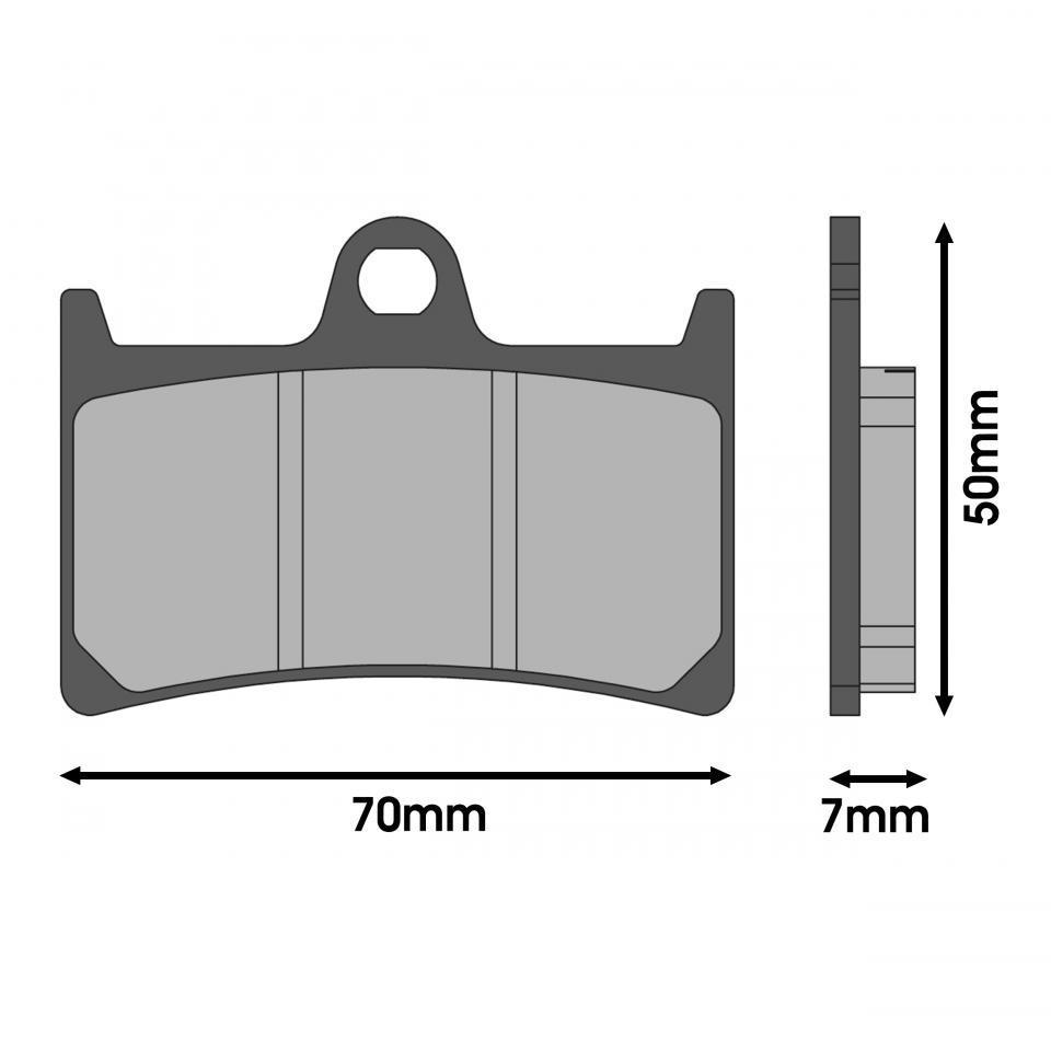 Plaquette de frein Malossi pour Scooter Yamaha 500 Tmax 2008 à 2011 Neuf