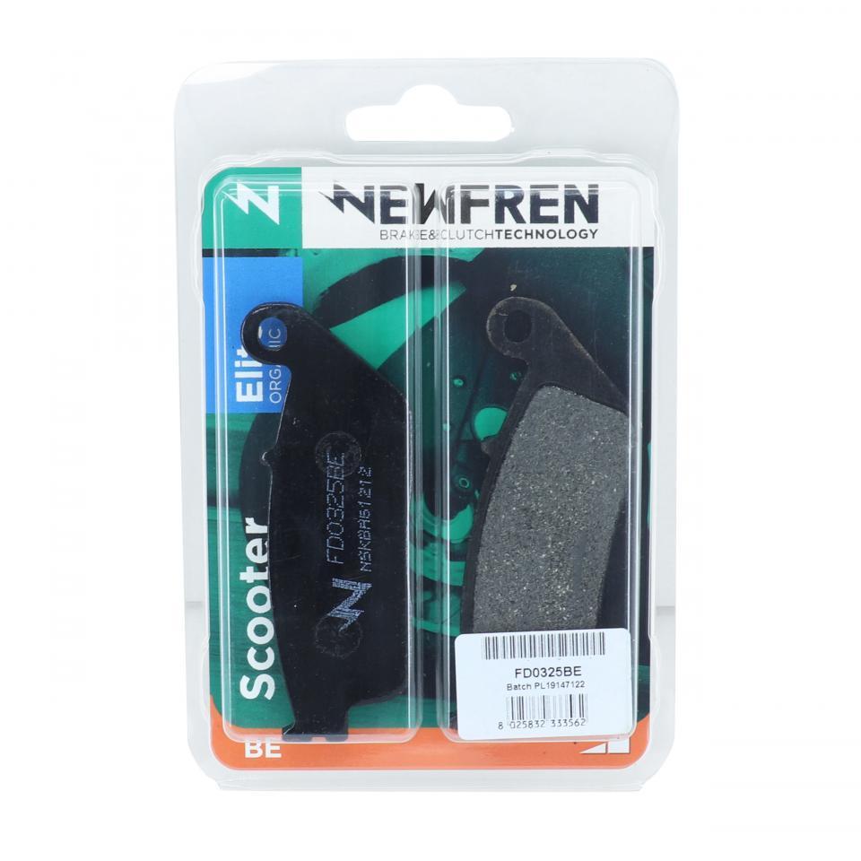 Plaquette de frein Newfren pour Scooter Kymco 125 Downtown 2009 à 2015 Neuf