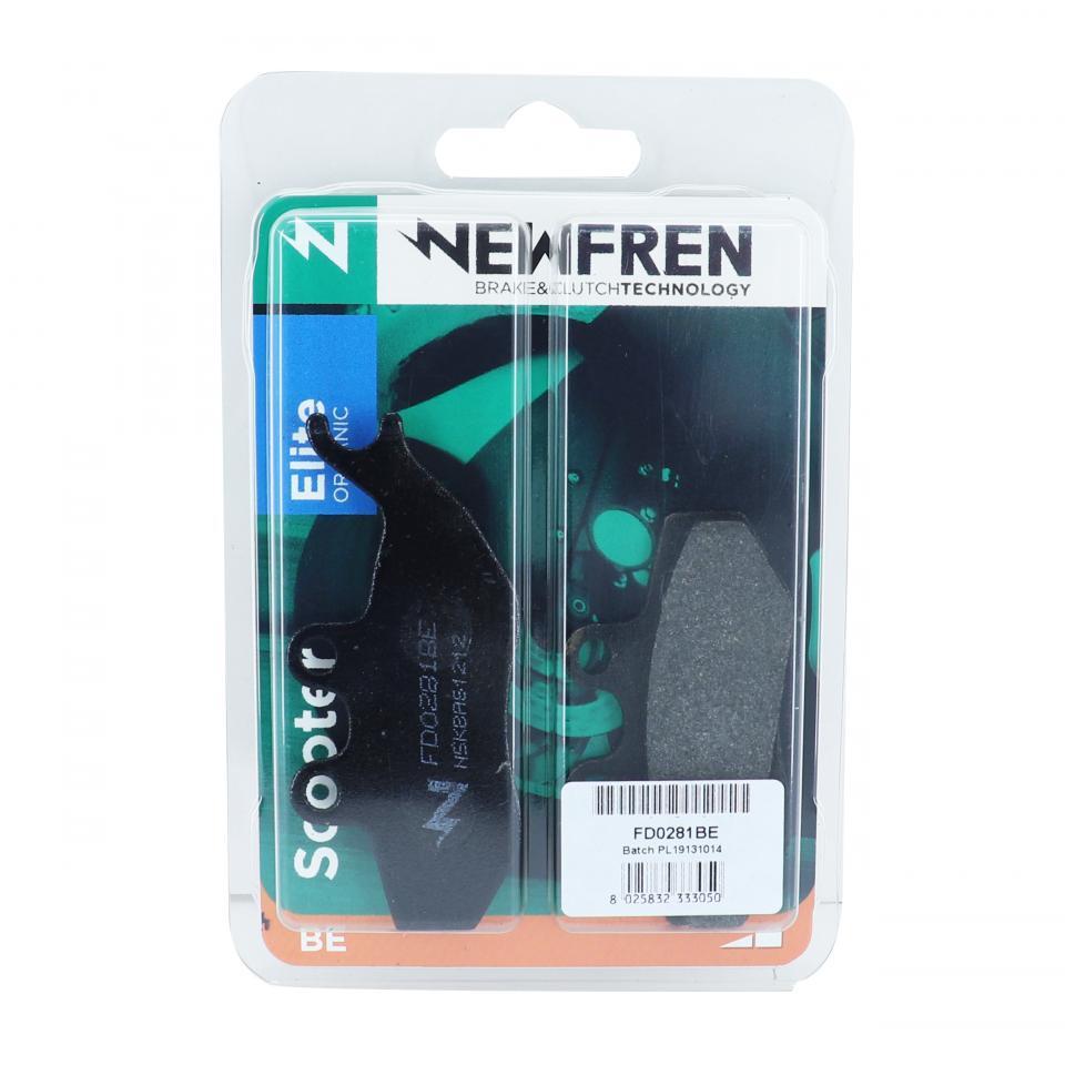 Plaquette de frein Newfren pour Moto Benelli 125 Enduro 2007 à 2020 Neuf