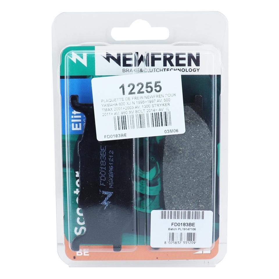 Plaquette de frein Newfren pour Moto Yamaha 250 FZX 1991 à 1992 Neuf
