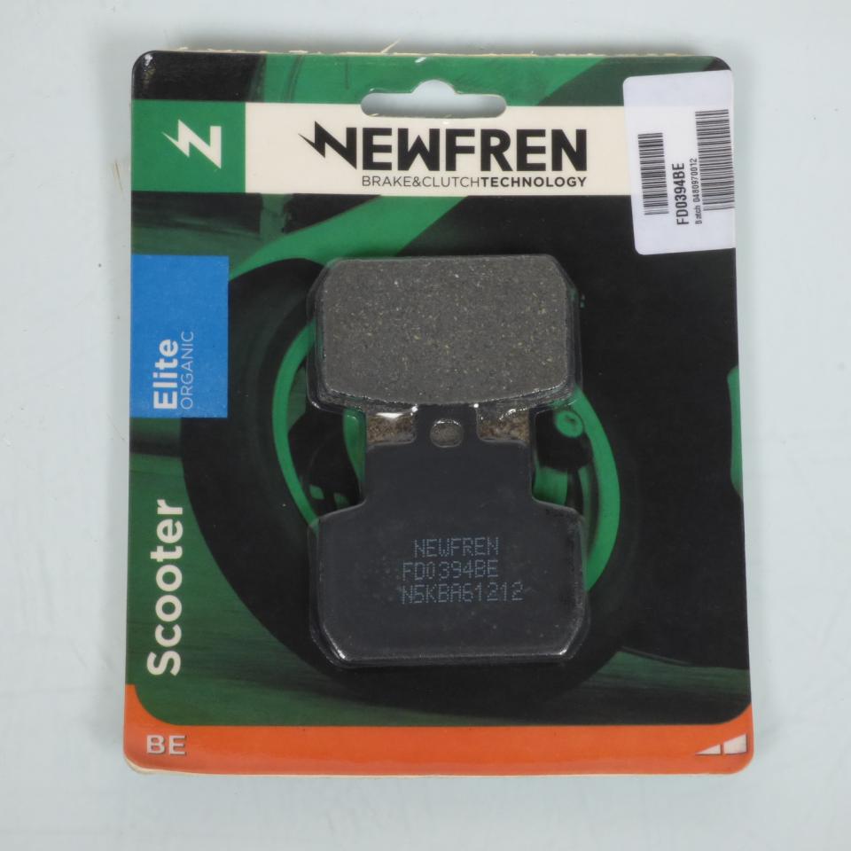 Plaquette de frein Newfren pour Scooter Piaggio 125 MP3 2006 à 2008 Neuf