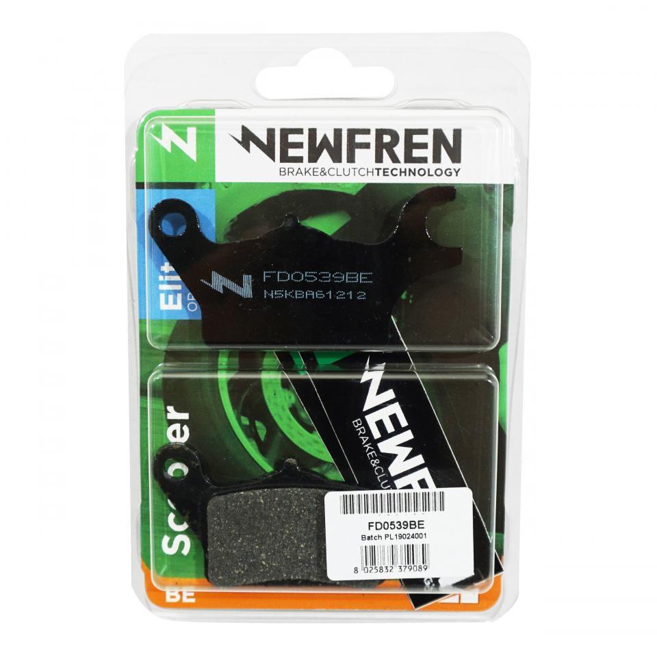 Plaquette de frein Newfren pour Scooter Honda 110 Lead 2017 à 2019 Neuf