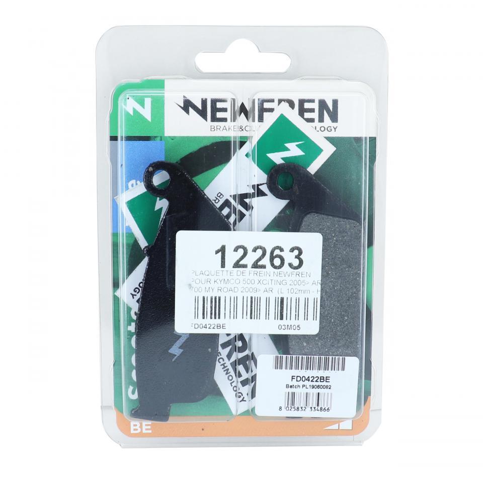 Plaquette de frein Newfren pour Scooter Kymco 700 MYROAD 2009 à 2020 Neuf