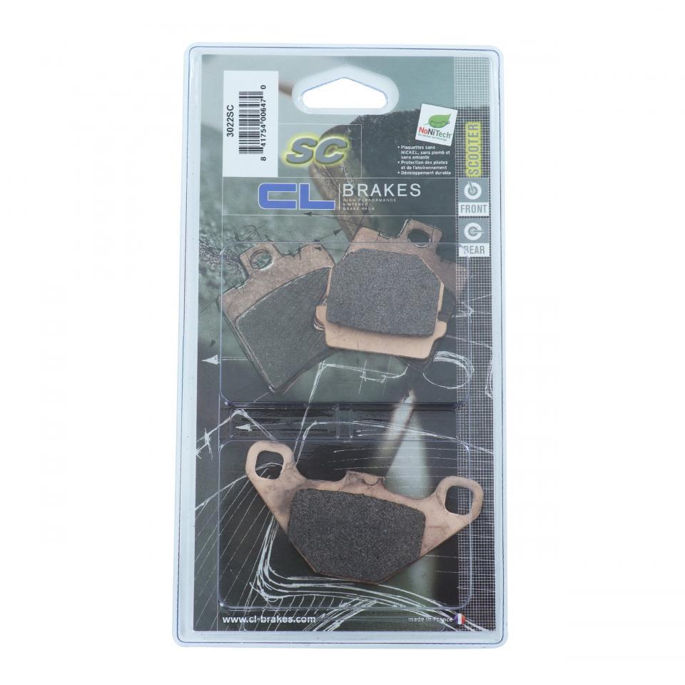 Plaquette de frein CL BRAKES pour Scooter Peugeot 50 Kisbee 4T 2010 à 2020 Neuf