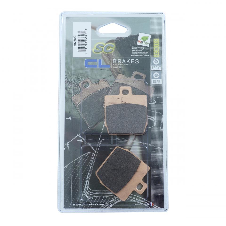 Plaquette de frein CL BRAKES pour Scooter MBK 50 Nitro 1997 à 2020 Neuf
