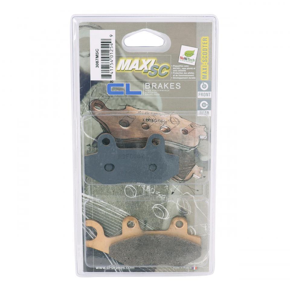 Plaquette de frein CL BRAKES pour Scooter Suzuki 400 Burgman 2007 à 2020 Neuf