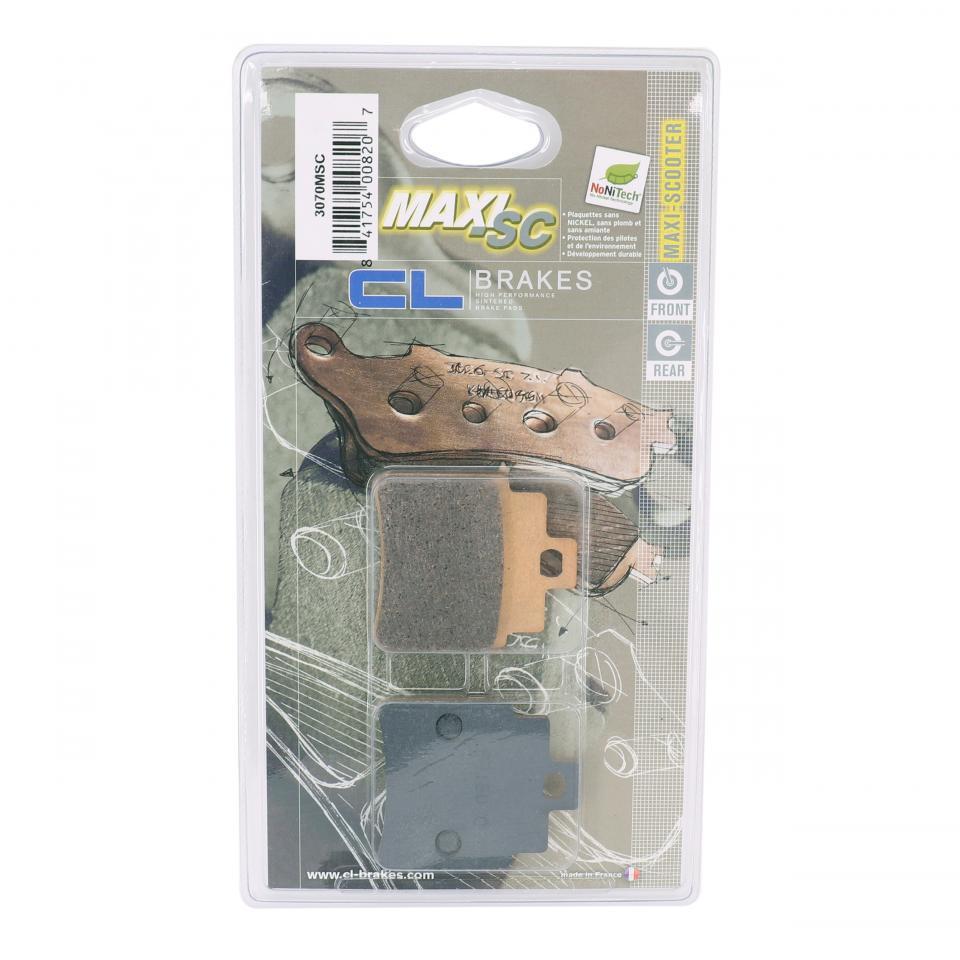 Plaquette de frein CL BRAKES pour Scooter Kymco 250 Grand dink 2001 à 2020 Neuf