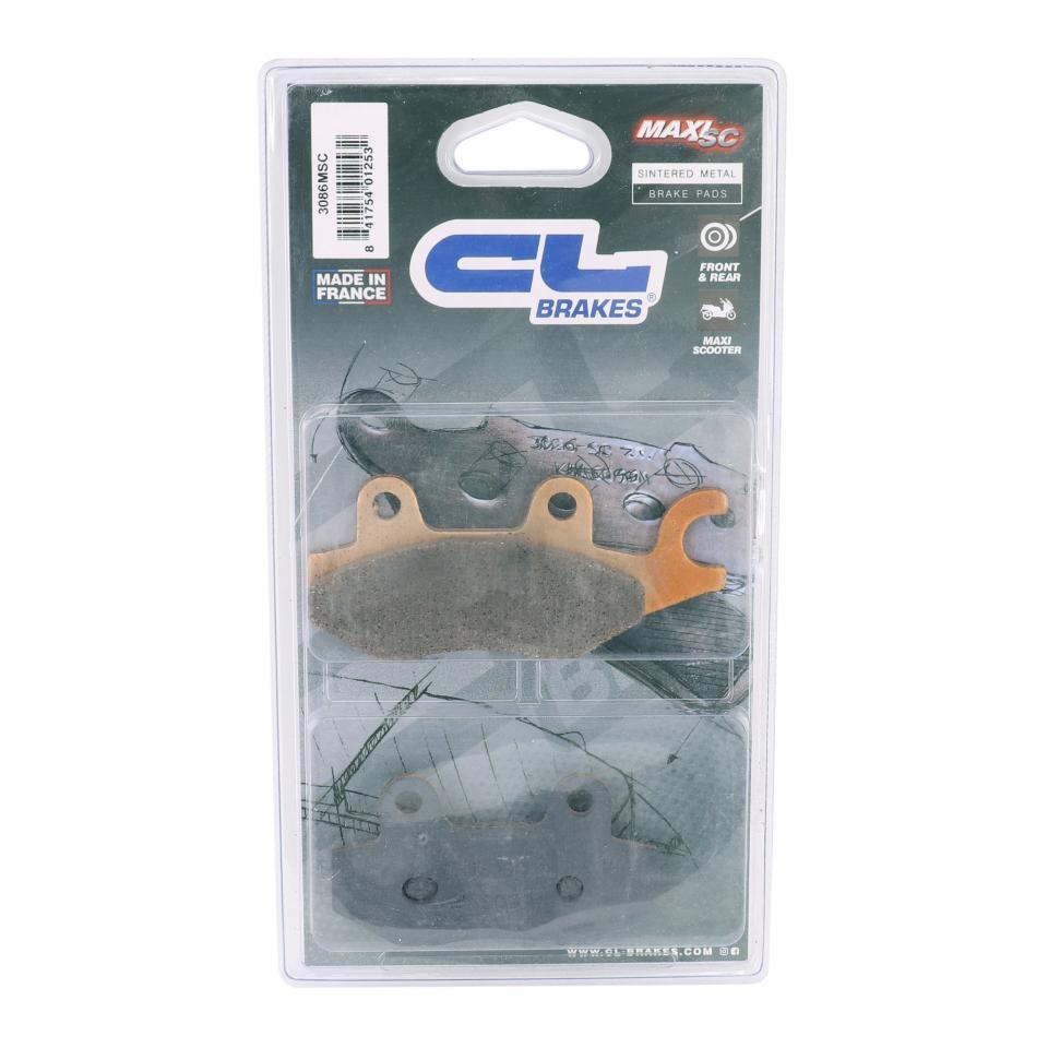 Plaquette de frein CL BRAKES pour Scooter Suzuki 250 An Burgman 2007 à 2008 Neuf