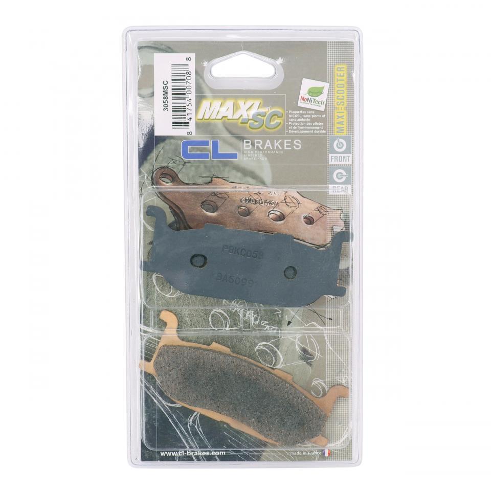 Plaquette de frein CL BRAKES pour Scooter MBK 400 Skyliner 2005 à 2020 Neuf