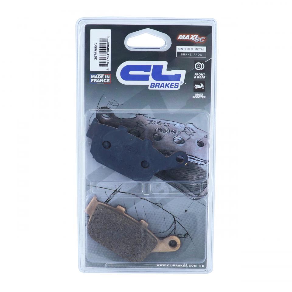 Plaquette de frein CL BRAKES pour Scooter Honda 250 Foresight 2000 à 2020 Neuf