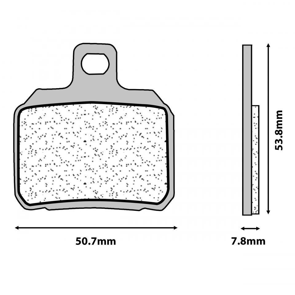 Plaquette de frein CL BRAKES pour Scooter Peugeot 50 Speedfight 3 2009 à 2020 Neuf