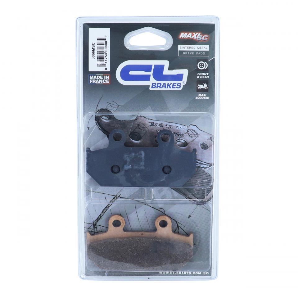 Plaquette de frein CL BRAKES pour Scooter Suzuki 400 Burgman 2007 à 2020 Neuf