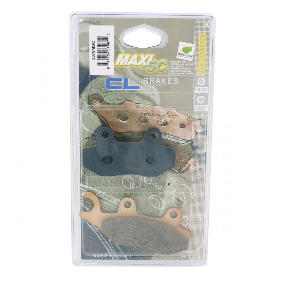 Plaquette de frein CL BRAKES pour Scooter Kymco 50 Agility Avant 2020 Neuf