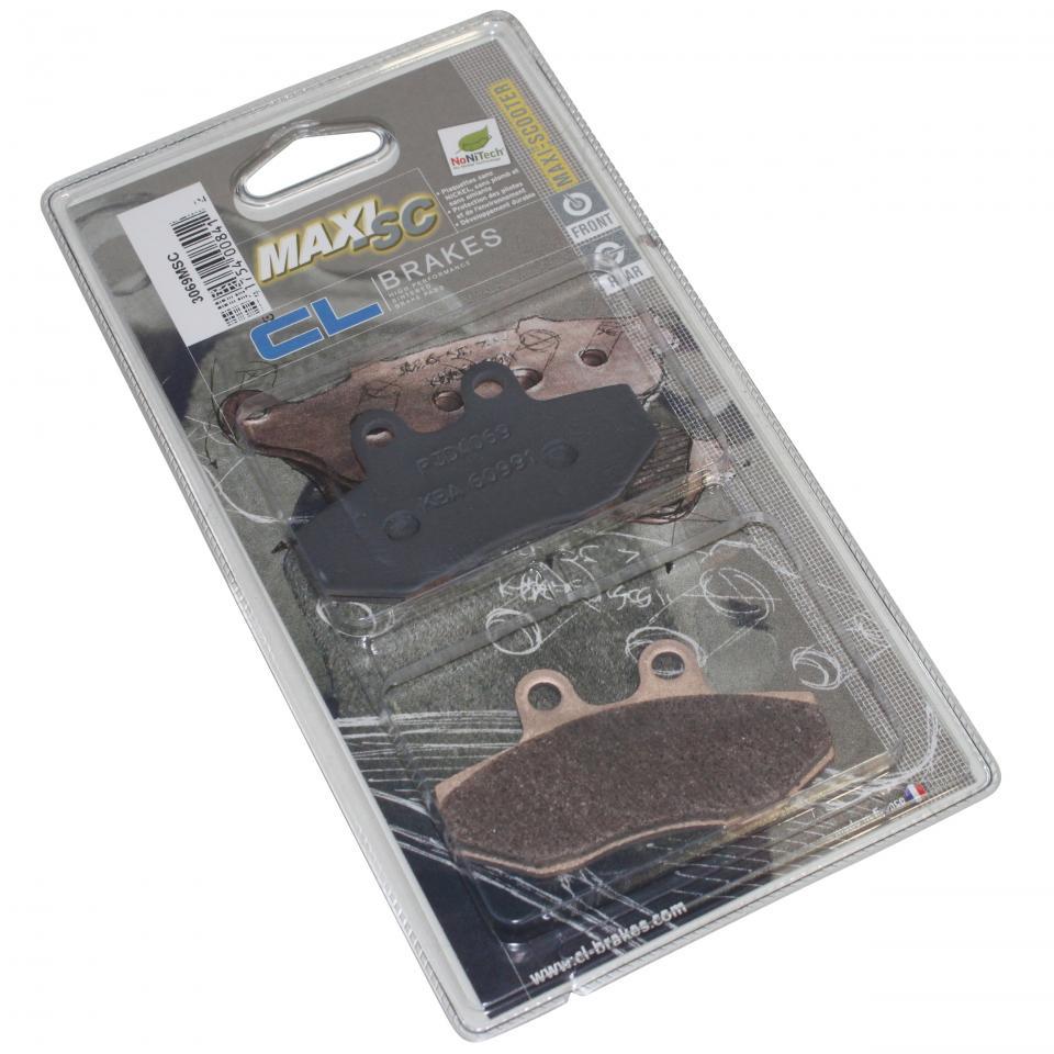 Plaquette de frein CL BRAKES pour Scooter MBK 125 Flame 2004 à 2013 Neuf