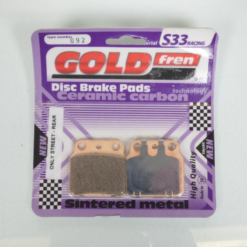 Plaquette de frein Gold Fren pour Quad Suzuki 400 LTZ 2003 à 2010 ARD / K3/K4/K5K/K6/K7/K8/K9/L0 Neuf