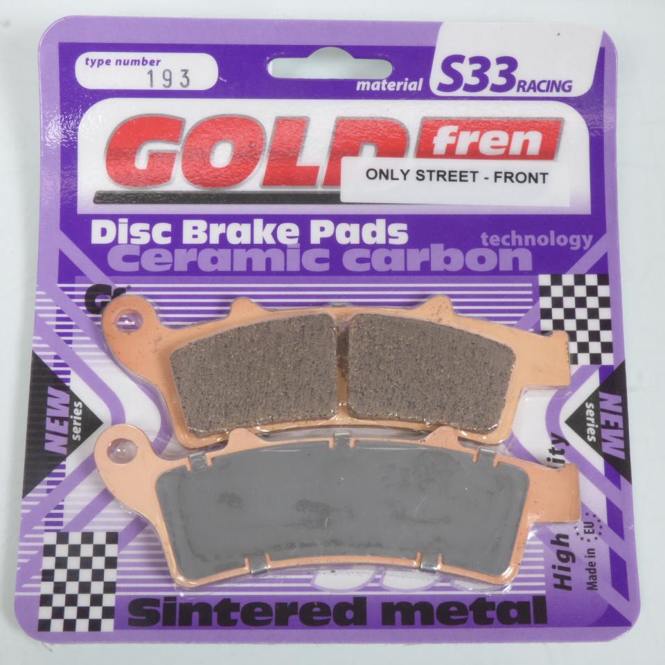 Plaquette de frein Gold Fren pour Scooter Kymco 300 K-Xct I 2012 à 2015 AVG Neuf