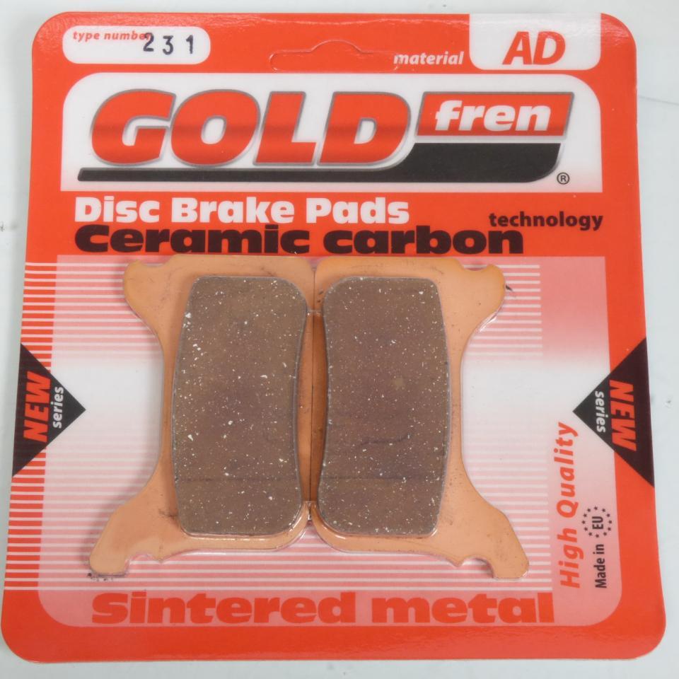 Plaquette de frein Gold Fren pour Moto Husaberg 450 FS C 2006 à 2006 AVG Neuf