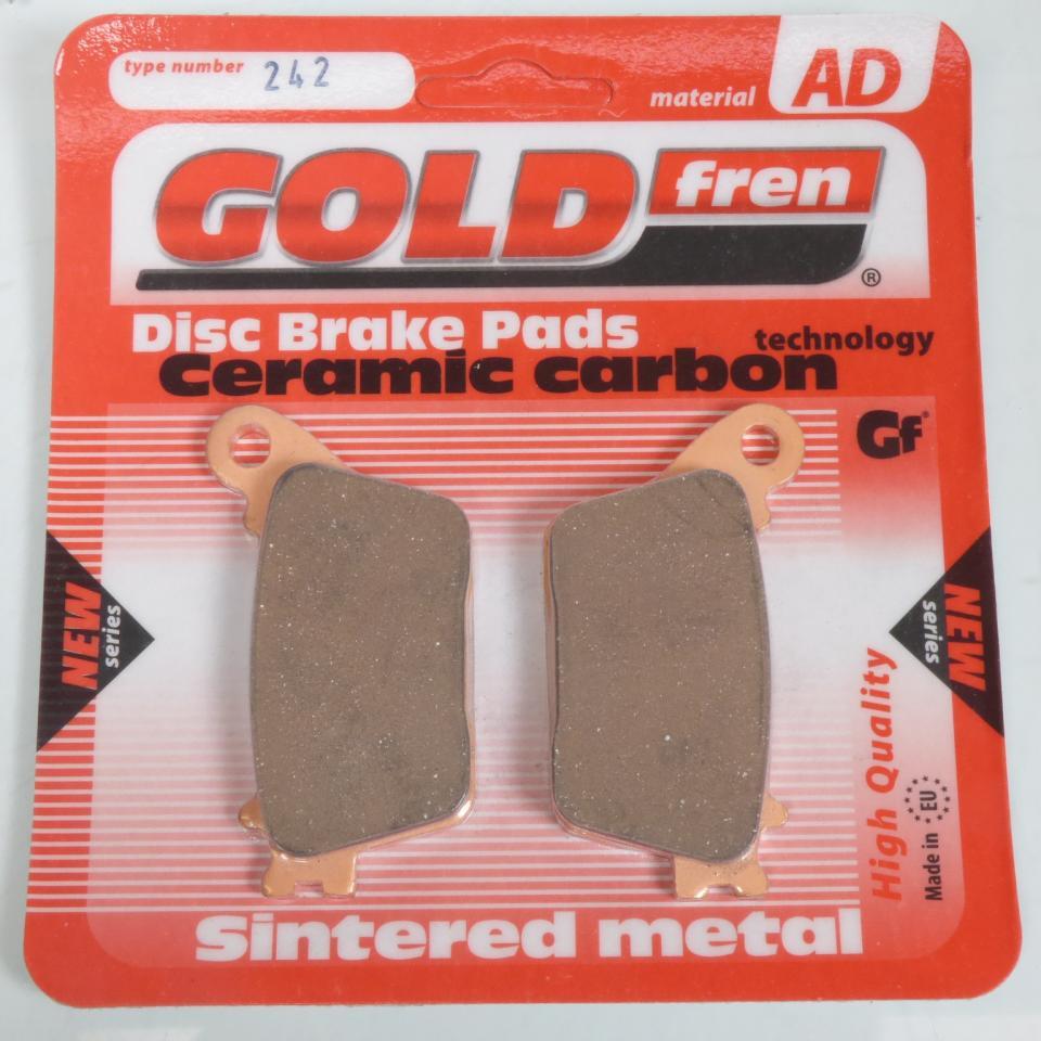 Plaquette de frein Gold Fren pour Moto Honda 1000 CBR Fireblade 2009 à 2018 ARD / RA9/RAA/RAB/RAC/RAD/RAE/RAF/RAG/RAH/RAJ C-ABS Neuf