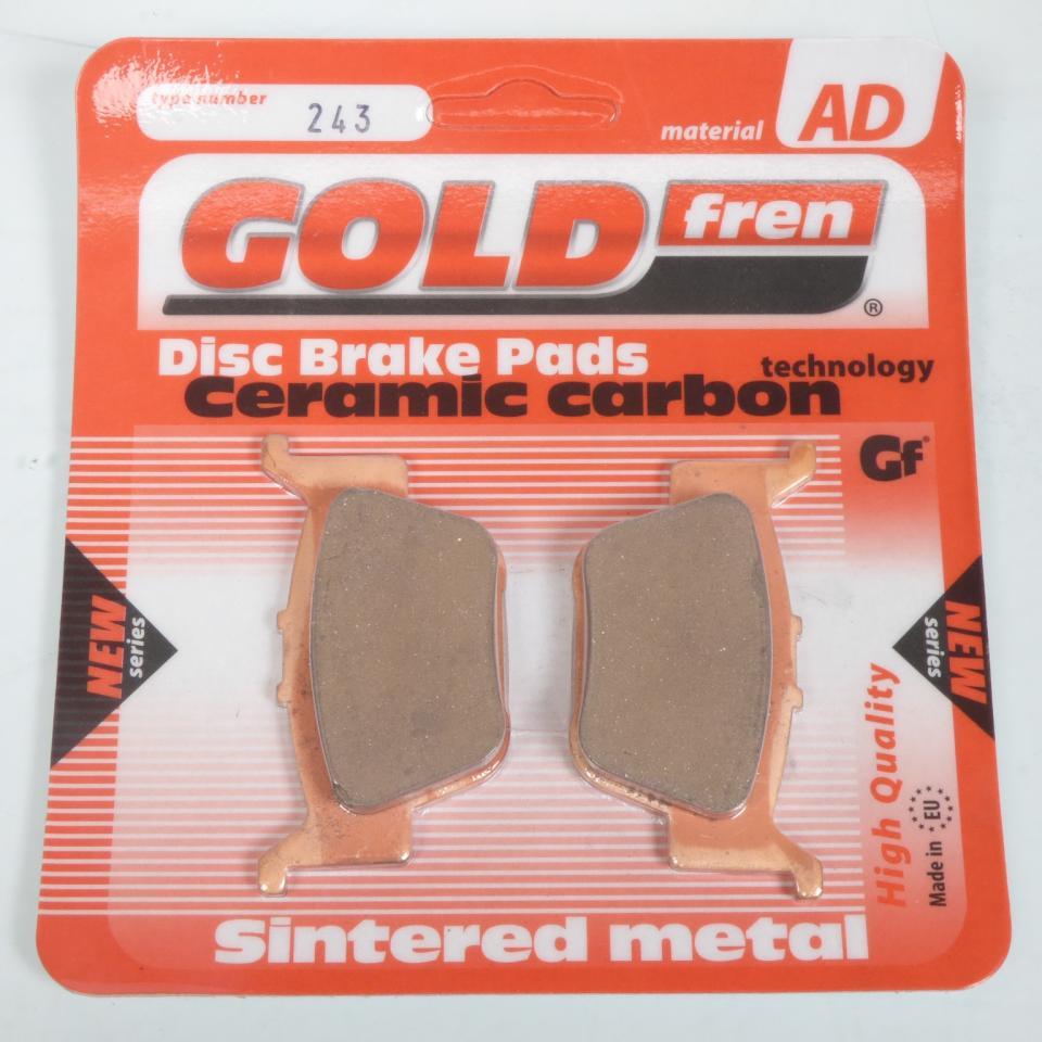 Plaquette de frein Gold Fren pour pour Quad Honda 420 TRX Fourtrax ES 2x4 2007 à 2009 ARD / TE7/TE8/TE9 Neuf