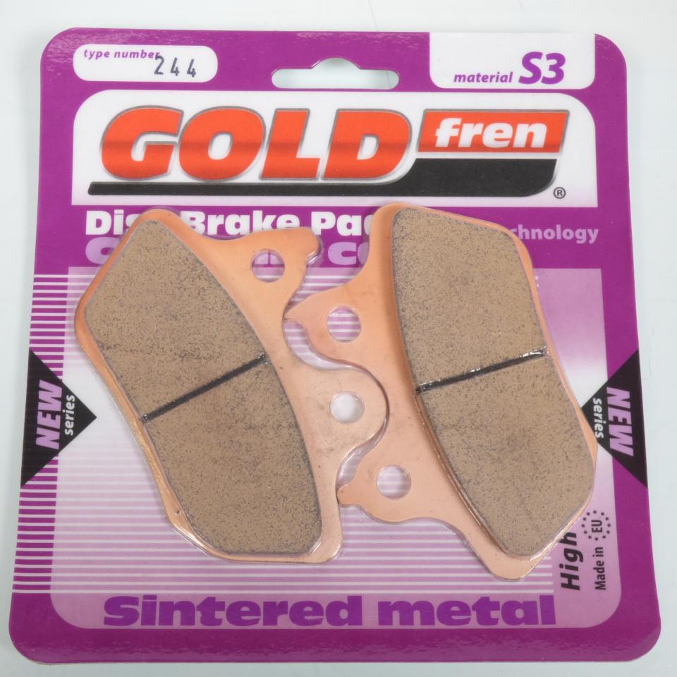 Plaquette de frein Gold Fren pour Moto Harley Davidson 1584 FLSTF Fat Boy 2007 ARD Neuf