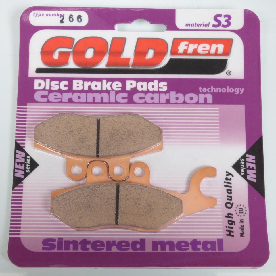 Plaquette de frein Gold Fren pour Scooter Piaggio 125 X9 2006 à 2007 AVG Neuf