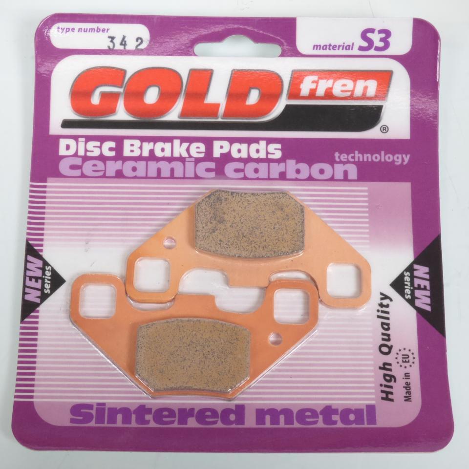 Plaquette de frein Gold Fren pour buggy Polaris 170 Ranger RZR 2009 à 2014 AVG/AVD Neuf