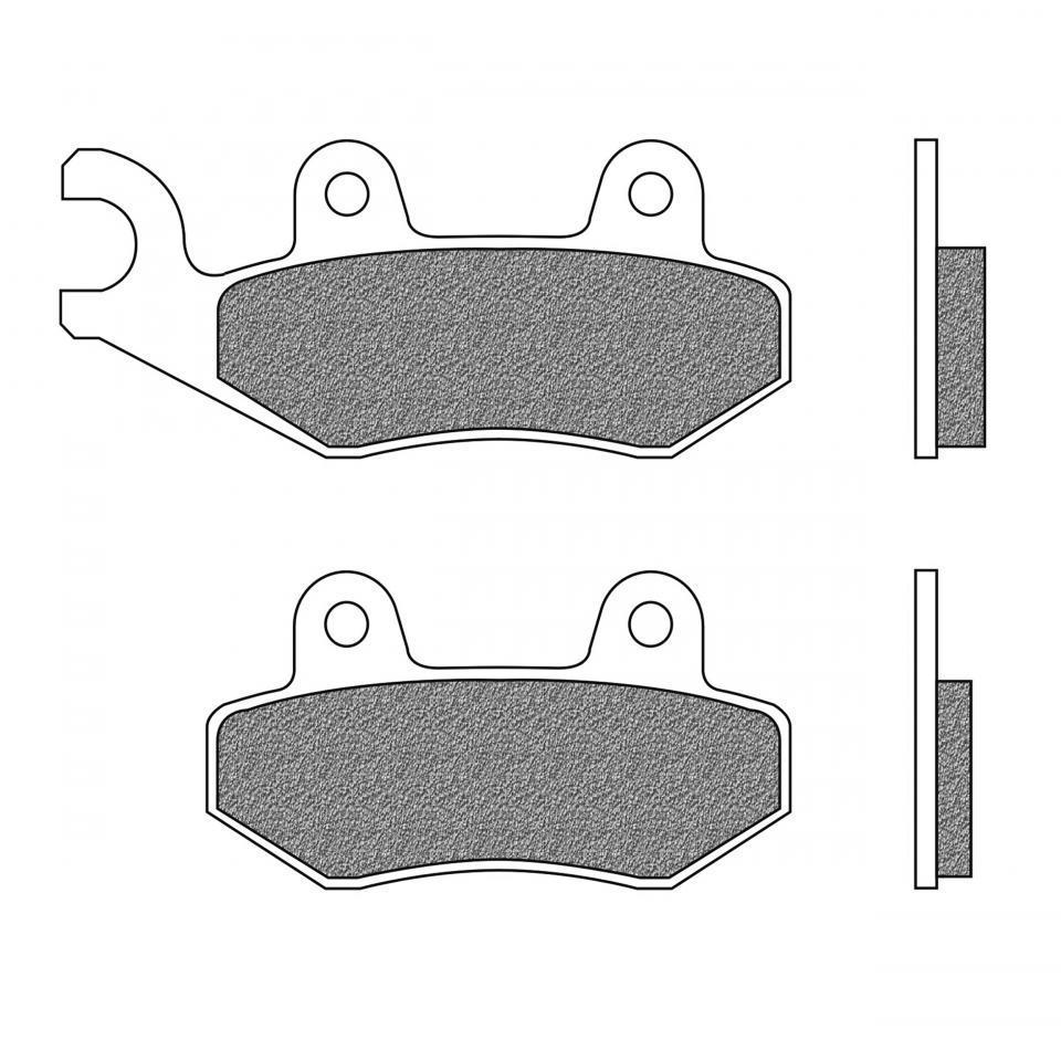 Plaquette de frein Newfren pour Moto Yamaha 125 YBR 2006 à 2008 Neuf