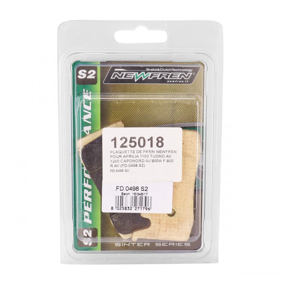 Plaquette de frein Newfren pour Moto Kawasaki 1000 Z H2 Après 2020 Neuf