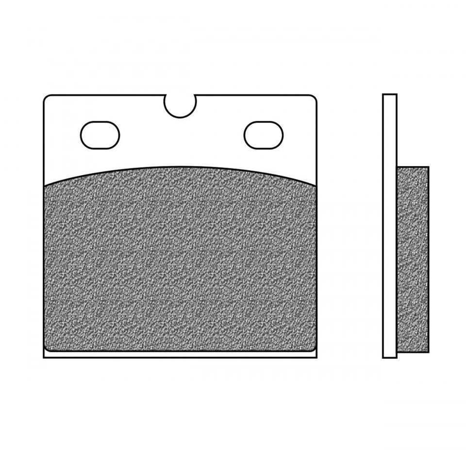 Plaquette de frein Newfren pour Moto Moto Guzzi 1000 Le mans 1984 à 1993 Neuf
