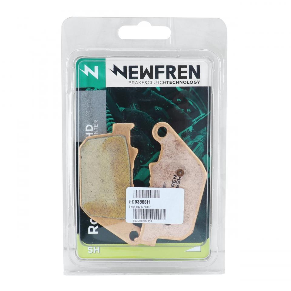 Plaquette de frein Newfren pour Moto Harley Davidson 1200 SPORTSTER XL 2004 à 2005 Neuf