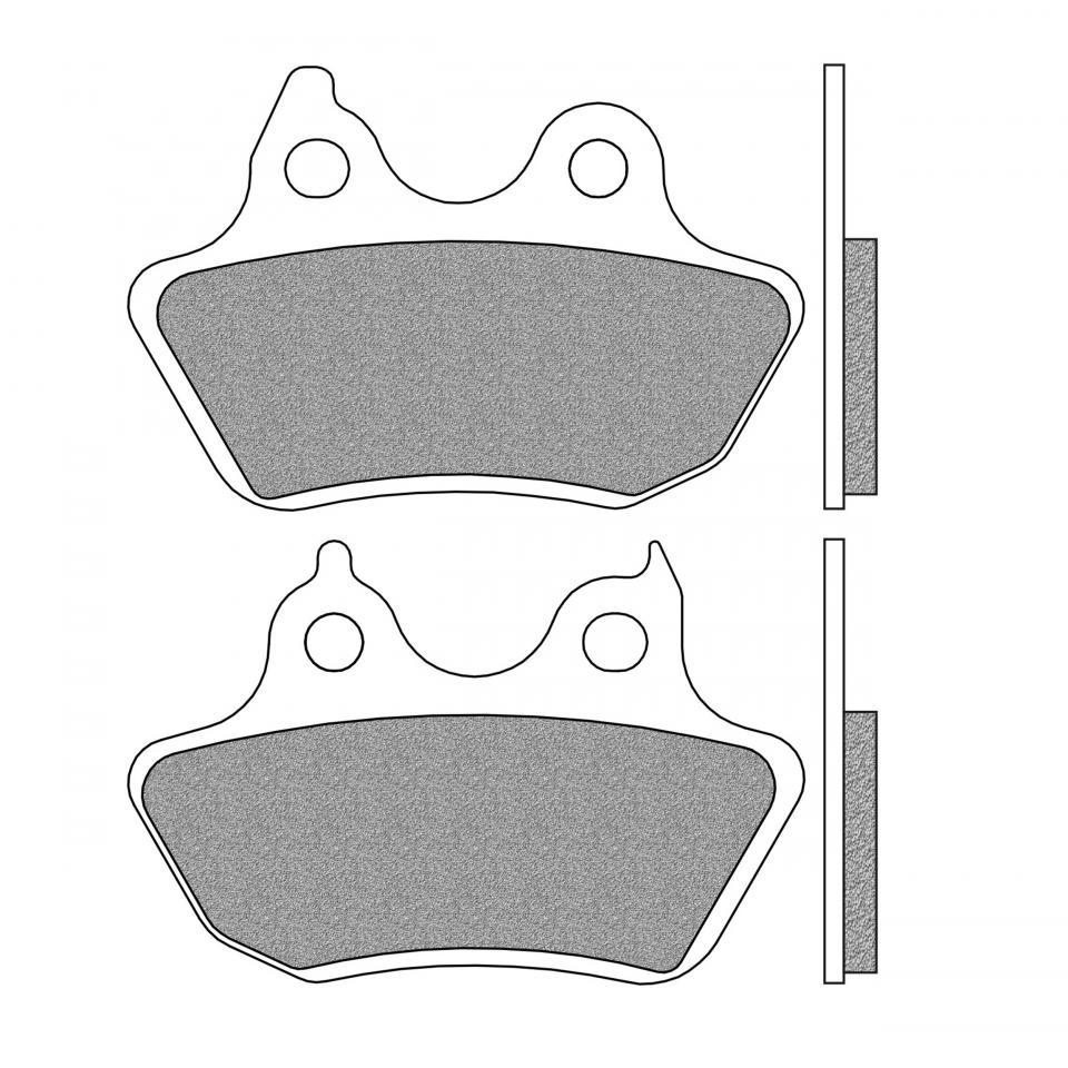 Plaquette de frein Newfren pour Moto Harley Davidson 1584 SOFTAIL 2007 à 2020 Neuf