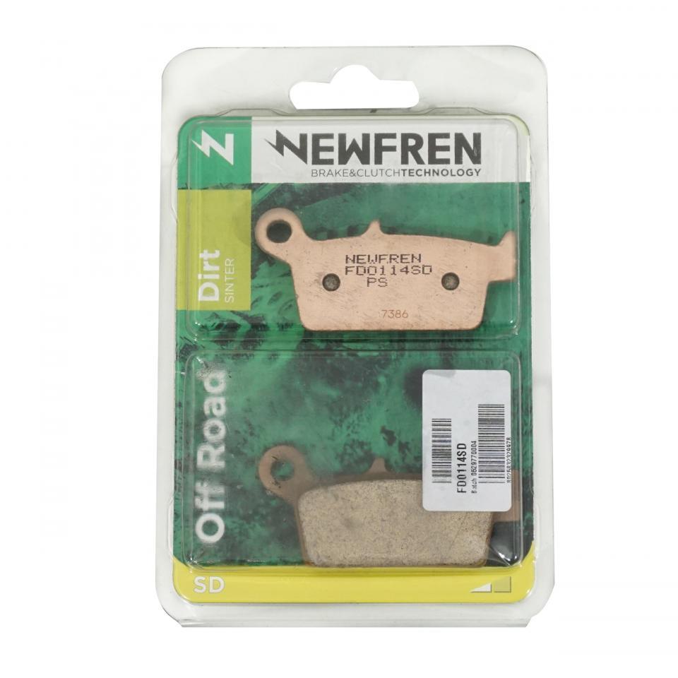 Plaquette de frein Newfren pour Moto Fantic 65 CABALLERO REGOLARITA Après 2008 Neuf
