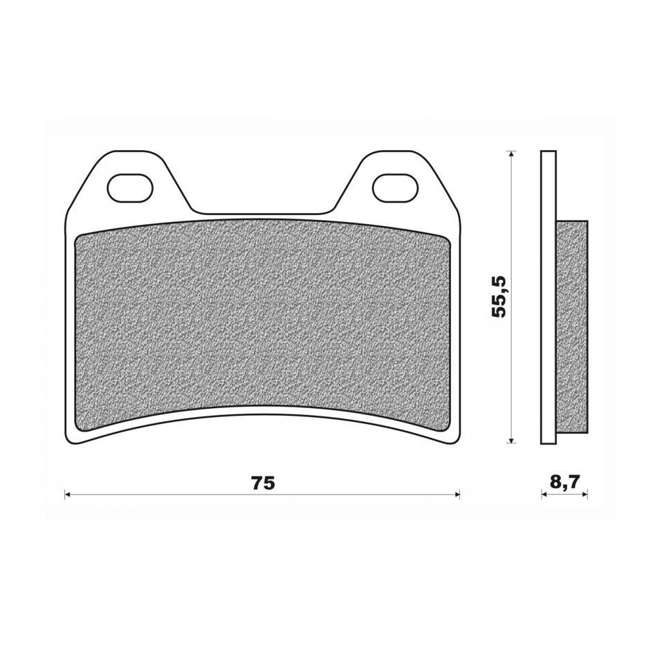 Plaquette de frein Newfren pour Moto KTM 1290 Super Adventure 2015 à 2020 Neuf